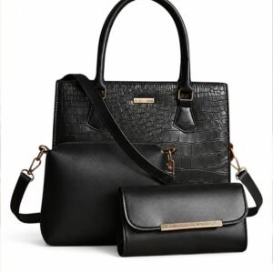 crock bag black